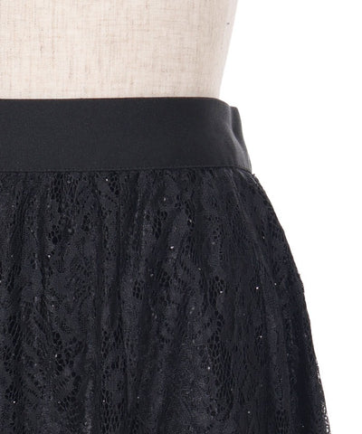 Lace Flare Skirt