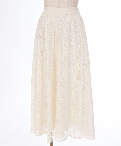 Lace Flare Skirt