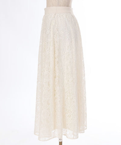 Lace Flare Skirt