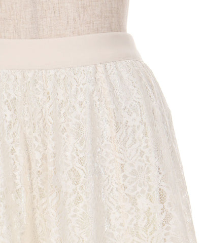 Lace Flare Skirt