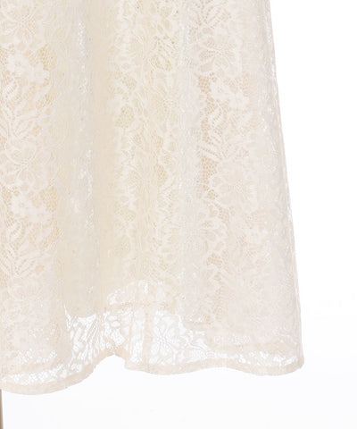 Lace Flare Skirt