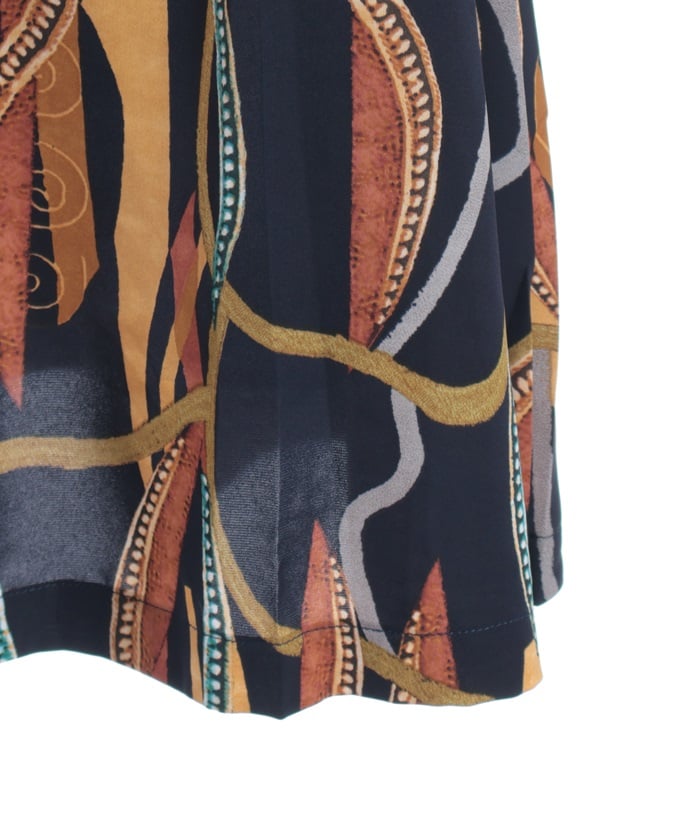 Asymmetric Decoration Belt Skirt