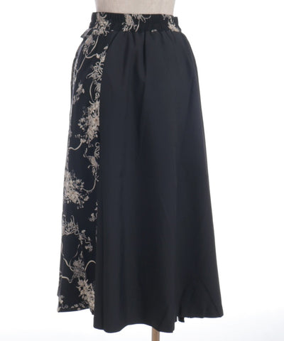 Asymmetric Decoration Belt Skirt