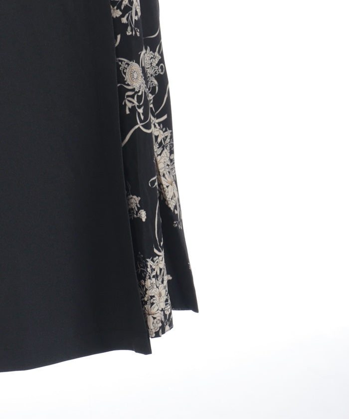 Asymmetric Decoration Belt Skirt