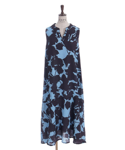 Skipper Large Pattern Flare Dress