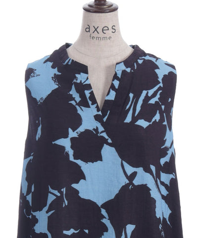 Skipper Large Pattern Flare Dress