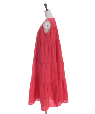 Jacquard Tiered Dress