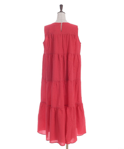Jacquard Tiered Dress