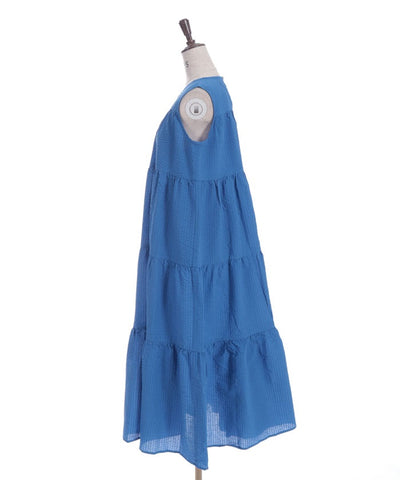 Jacquard Tiered Dress