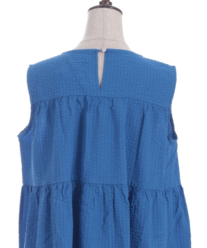 Jacquard Tiered Dress