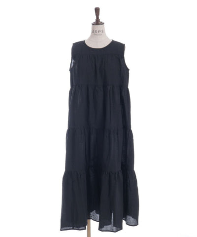 Jacquard Tiered Dress
