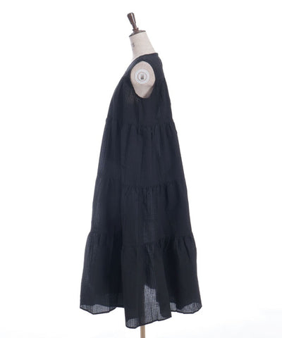 Jacquard Tiered Dress