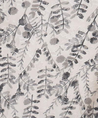 Floral Pattern Hem Color Scheme Dress