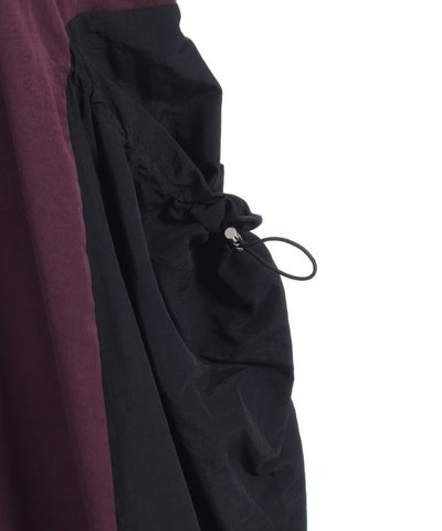 Shoulder Belt Color Scheme Jumper Skirt