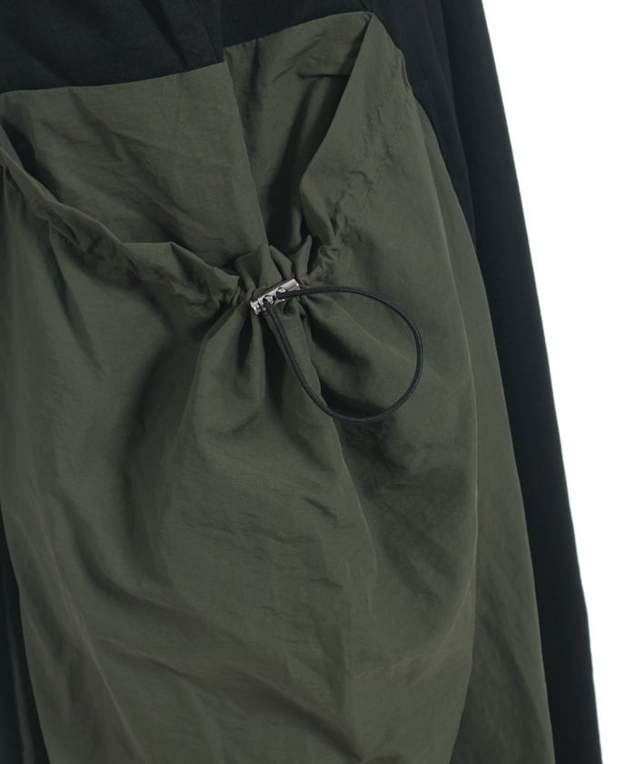 Shoulder Belt Color Scheme Jumper Skirt