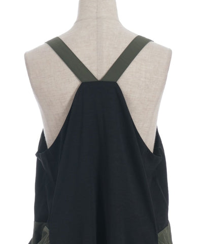 Shoulder Belt Color Scheme Jumper Skirt