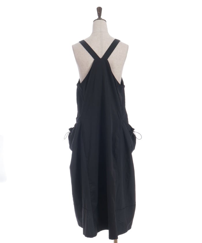 Shoulder Belt Color Scheme Jumper Skirt