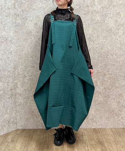 Jacquard Deformed Jumper Skirt