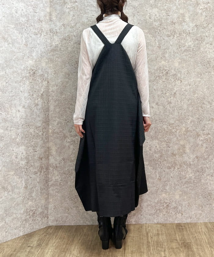 Jacquard Deformed Jumper Skirt