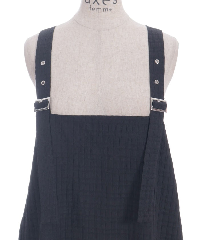 Jacquard Deformed Jumper Skirt