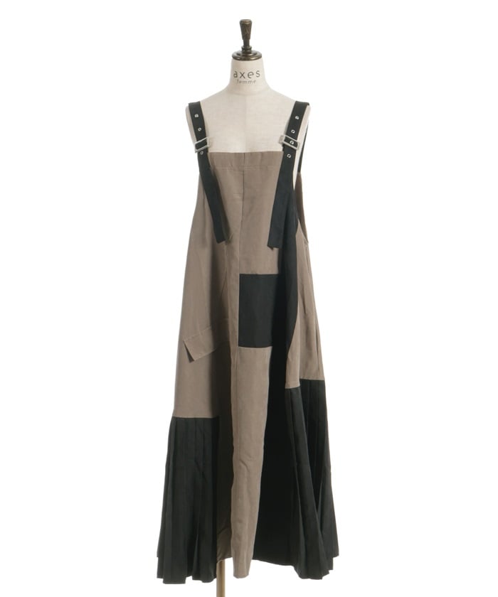 Blocking Jumper Skirt