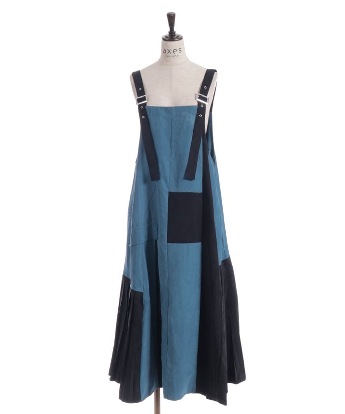 Blocking Jumper Skirt