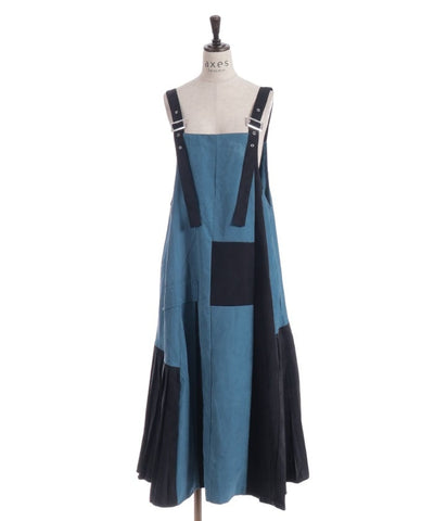 Blocking Jumper Skirt