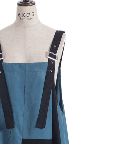 Blocking Jumper Skirt