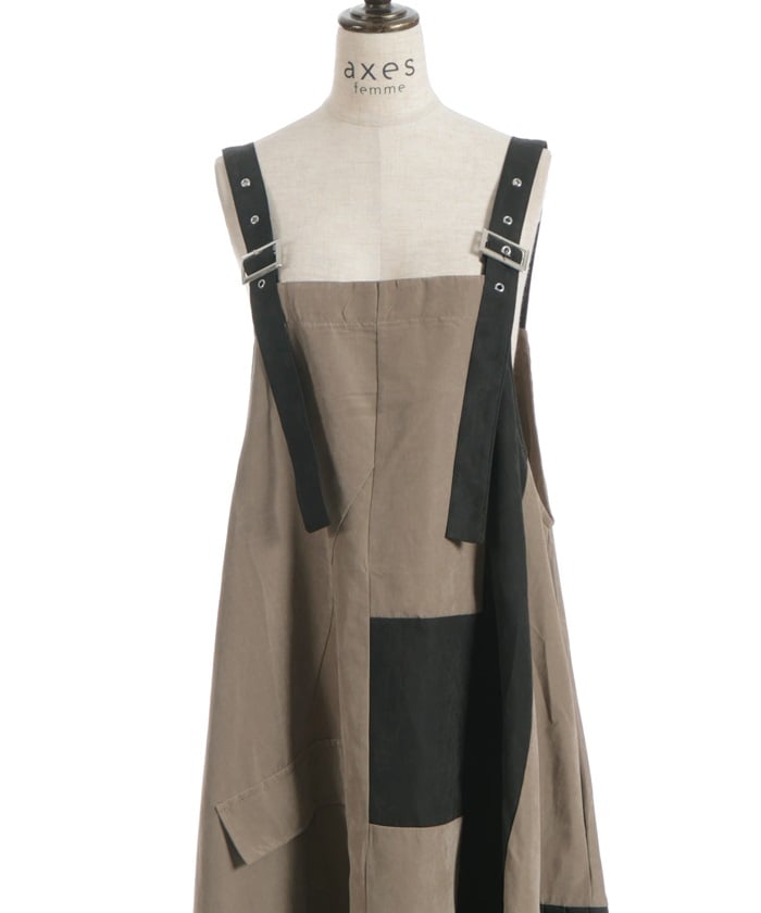 Blocking Jumper Skirt