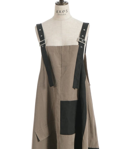 Blocking Jumper Skirt