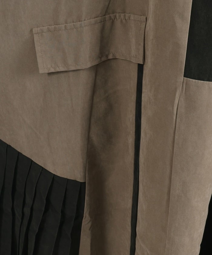 Blocking Jumper Skirt