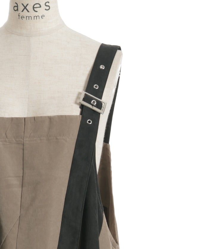 Blocking Jumper Skirt