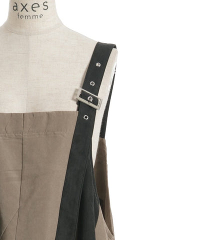 Blocking Jumper Skirt