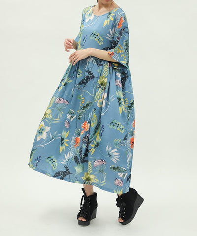 Leaf Pattern Dress