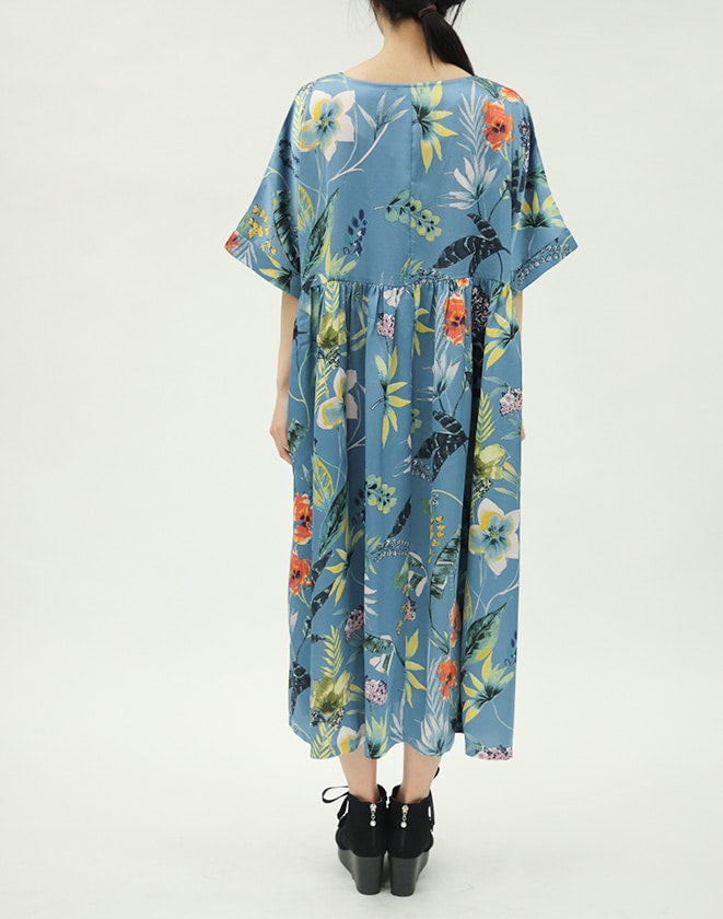 Leaf Pattern Dress