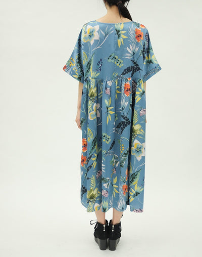 Leaf Pattern Dress