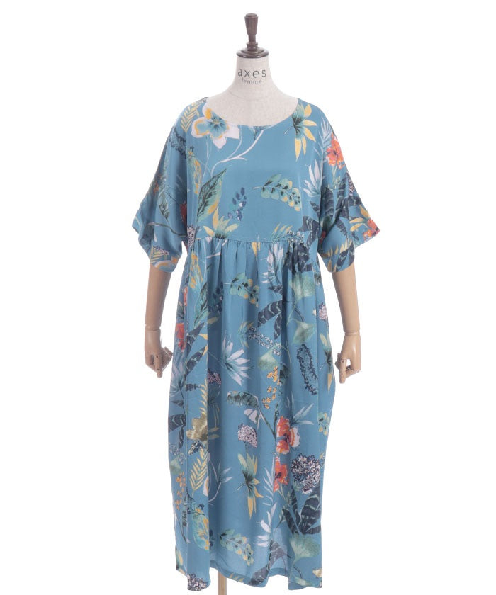 Leaf Pattern Dress