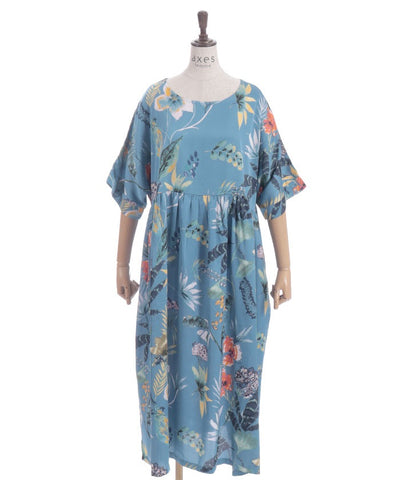 Leaf Pattern Dress