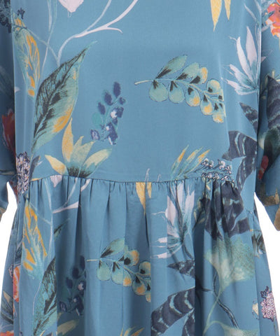 Leaf Pattern Dress