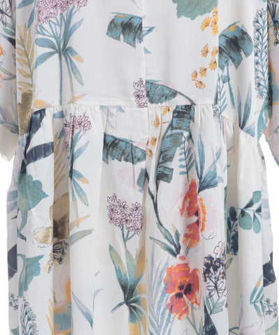 Leaf Pattern Dress