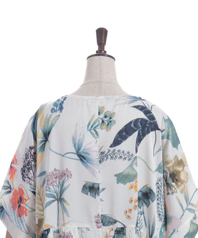 Leaf Pattern Dress