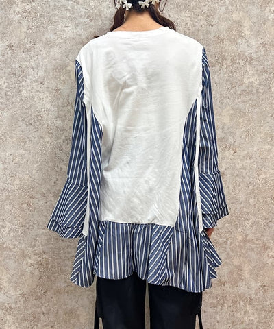 Striped Panel Tunic