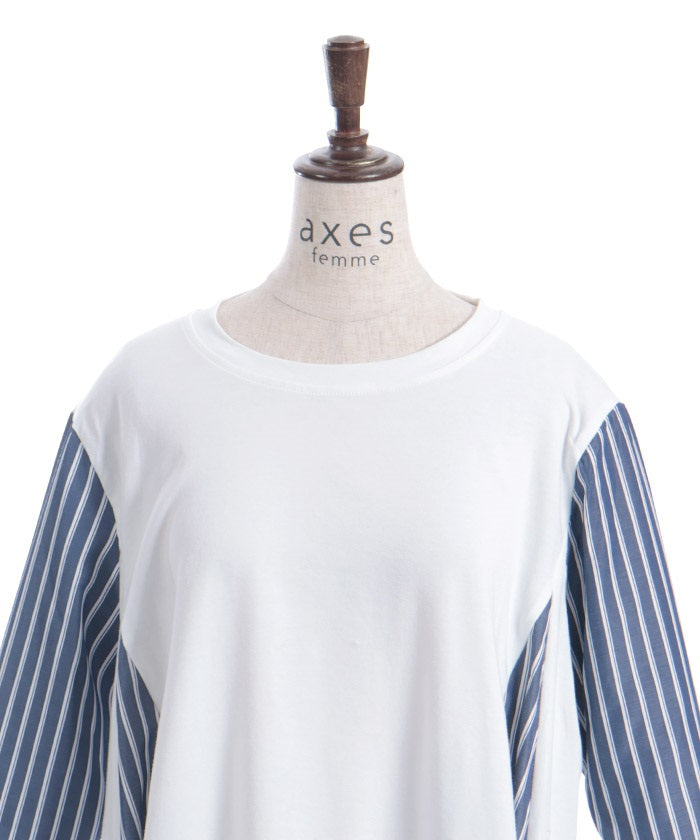 Striped Panel Tunic