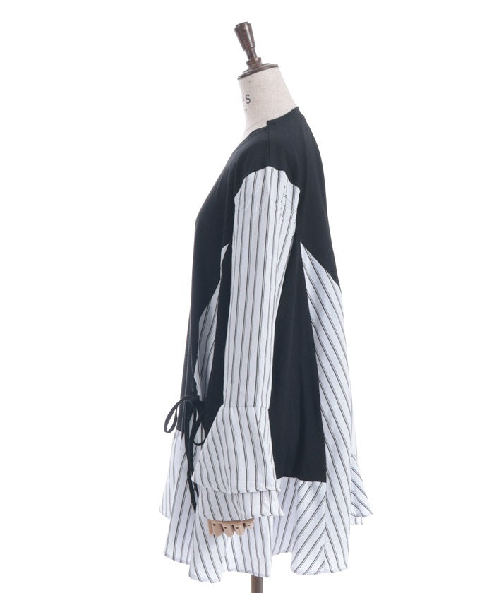 Striped Panel Tunic