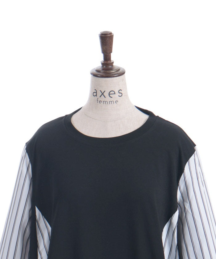 Striped Panel Tunic