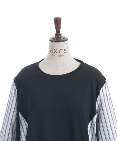 Striped Panel Tunic