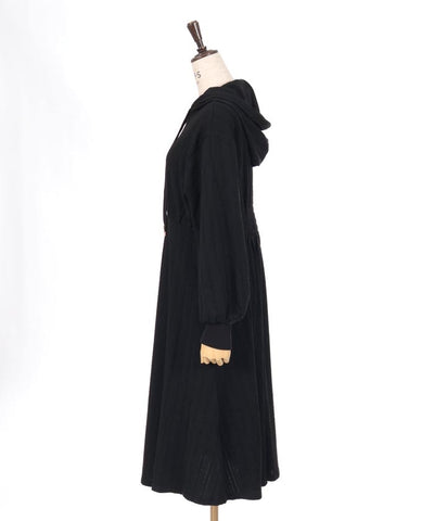 Cable Jacquard Hood Dress