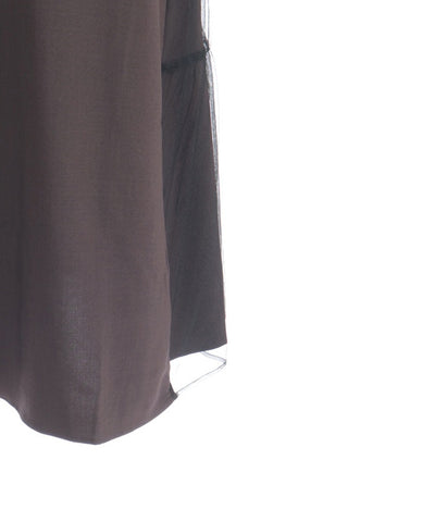 Contrast Fabric Dress