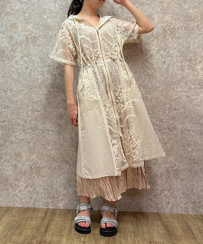 Organdy Long Blouson