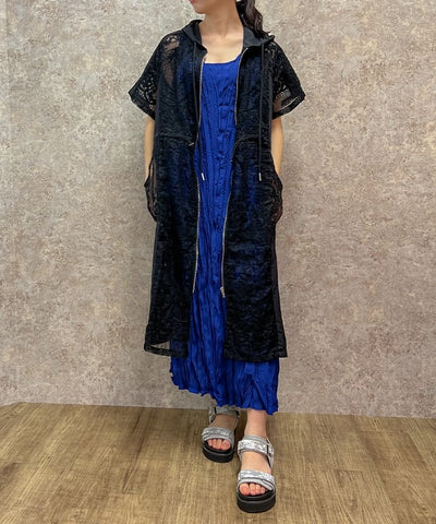 Organdy Long Blouson